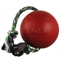 Original Jolly Ball Punkterfri Gummi med Reb